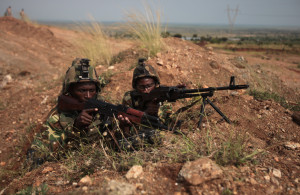 AMISOM-Soldaten bereiten sich auf ihren Einsatz in Somalia vor. Foto CC Lance Cpl. Adwin Esters